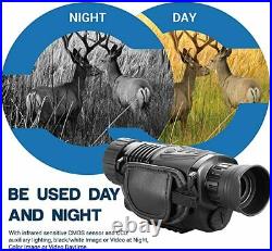 Monocular 5X40 Night Vision with 1.5 TFT LCD 16G Card Camera Video Recorder NVG