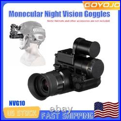 Monocular Night Vision Goggles 1080P WiFi for Hunting Observation Helmet NVG10