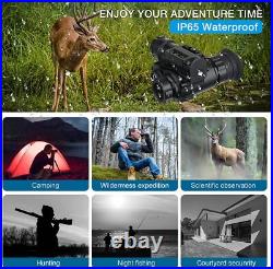 Monocular Night Vision Goggles 1080P WiFi for Hunting Observation Helmet NVG10