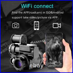 Monocular Night Vision Goggles 1080P WiFi for Hunting Observation Helmet NVG10