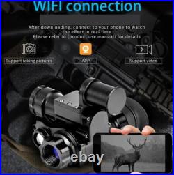 Monocular Night Vision Goggles 1080P WiFi for Hunting Observation Helmet NVG10