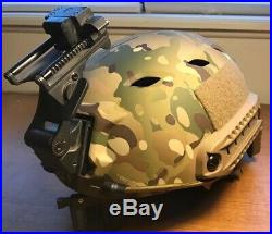 Multicam Ops Core Fast Bump Helmet Medium/LG With Norotos Night Vision Mount NVG