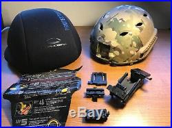 Multicam Ops Core Fast Bump Helmet Medium/LG With Norotos Night Vision Mount NVG