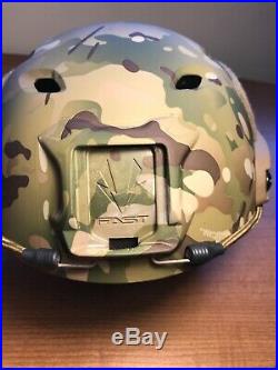 Multicam Ops Core Fast Bump Helmet Medium/LG With Norotos Night Vision Mount NVG