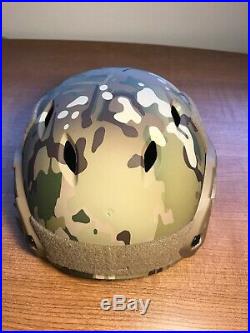 Multicam Ops Core Fast Bump Helmet Medium/LG With Norotos Night Vision Mount NVG