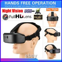 Multifunction Infrared Digital Head Mounted Night Vision Goggles Scope 1080PFS