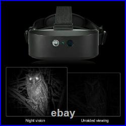 Multifunction Infrared Digital Head Mounted Night Vision Goggles Scope 1080PFS