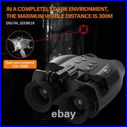 N4 Night Vision Goggles Binoculars Digital IR Head Mounted Hunting Rechargeable