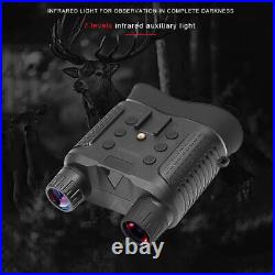 NEW 1080P Head Mounted Night Vision Goggles Digital IR 8X Hunting Binoculars