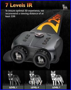 NEW 3D VR Night Vision Goggles Infrared Binoculars for Adults & Kids