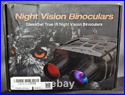 NEW- Gthunder GlassOwl True IR Digital Night Vision Goggles Binoculars 4X Zoom