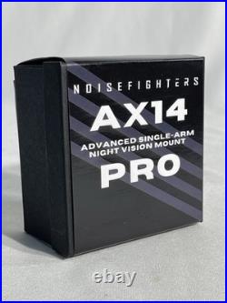 NEW SEALED Noisefighters AX-14 Pro NVG Monocular Dovetail J-Arm