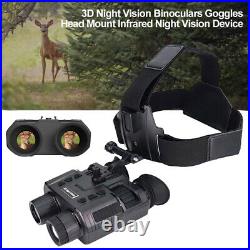 NV8000 1080P Night Vision Binoculars Goggles Head Mount Infrared Night Vision US