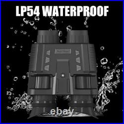 NV8000 3D HD 1080P 4K Night Vision Infrared Binoculars Goggles Head Mounted