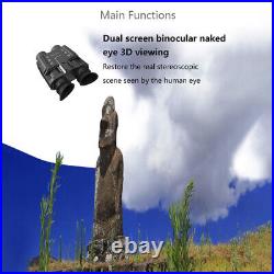 NV8000 3D Night Vision Binoculars Infrared Digital Camera Head Mount Goggles US