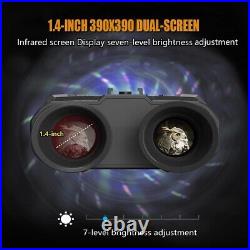 NV8000 Night Vision Binoculars Goggles 1080P HD Head Mount Infrared Night Vision