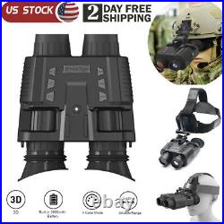 NV8000 Night Vision Binoculars Goggles 850nm IR Hunting Head Mounted Telescope