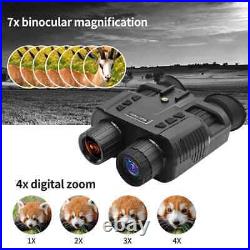 NV8000 Night Vision Binoculars Goggles 850nm IR Hunting Head Mounted Telescope