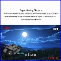 NV8000 Night Vision Binoculars Goggles 850nm IR Hunting Head Mounted Telescope