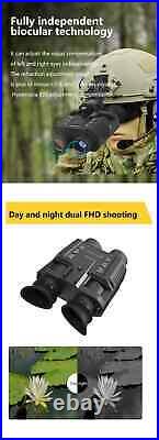 NV8000 Night Vision Binoculars Goggles 850nm IR Hunting Head Mounted Telescope