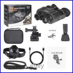 NV8000 Night Vision Binoculars Goggles IR 850nm Hunting Head Mounted Telescope NV8000 Night Vision Binoculars Goggles IR 850nm Hunting Head Mounted Telescope