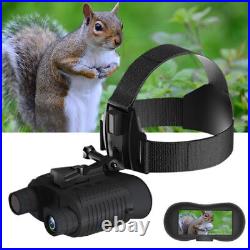 NV8160 Night Vision 8X Binocular for Hunting Infrared Digital Head Mount Goggles