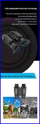 NV8300 4K Night Vision Goggles Helmet-Mounted Dual Display IR NVG
