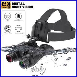 NV8300 Head-Mounted Night Vision Goggles for Adults, 4K 3D Visual Digital Nig