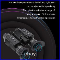 NV8300 Infrared Night Vision Binoculars 4K 3D Goggles 8X Digital Zoom Telescope