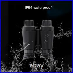 NV8300 Infrared Night Vision Binoculars 4K UHD 3D Goggles 8X Digital Zoom 300M