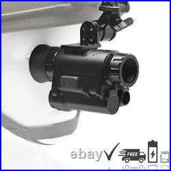 NVG-30 1x Optical / 1x-4x Digital Zoom Wide View Infrared Night Vision Monocular