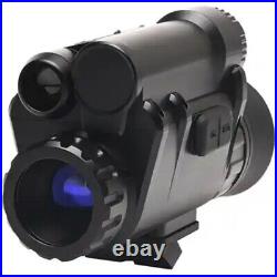 NVG-30 1x Optical / 1x-4x Digital Zoom Wide View Infrared Night Vision Monocular