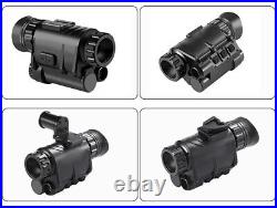 NVG-30 1x Optical / 1x-4x Digital Zoom Wide View Infrared Night Vision Monocular