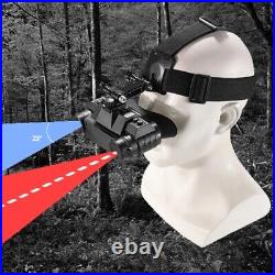 NVG-G1 IR Head Mount Night Vision Goggle 1920x1080P 4.5 Digital Zoom Binocular