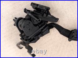 NVG Night Vision Helmet Mount With Strap With Cadex Low Polymer Flip Up Mount