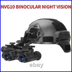 NVG10 Dual WiFi Digital Night Vision With Helmet 940nm IR Night Vision Goggles