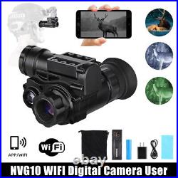 NVG10 Helmet 850nm IR Night Vision Monocular Hunting Observation Goggles