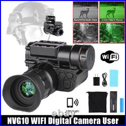 NVG10 Helmet 850nm IR Night Vision Monocular Hunting Observation Goggles