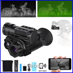 NVG10 Helmet 850nm IR Night Vision Monocular Hunting Observation Goggles