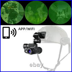 NVG10 Monocular Night Vision Goggles 1080P WiFi for Hunting Observation US