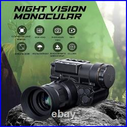 NVG10 Mounted Helmet Night Vision 1920x1080p HD Infrared Night Vision Monocular