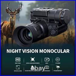 NVG10 Mounted Helmet Night Vision 1920x1080p HD Infrared Night Vision Monocular