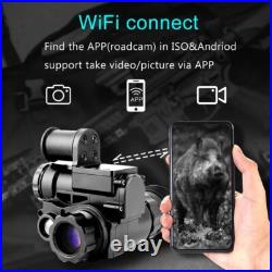 NVG10 Mounted Helmet Night Vision 1920x1080p HD Infrared Night Vision Monocular