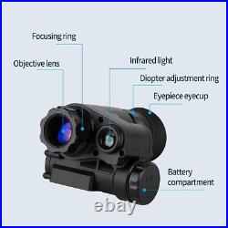 NVG10 Mounted Helmet Night Vision 1920x1080p HD Infrared Night Vision Monocular