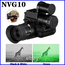 NVG10 Night Vision Goggles IR 1920x1080p Night Vision Monocular WiFi for Hunting