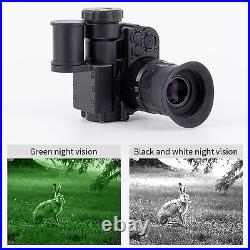 NVG10 Night Vision Goggles IR 1920x1080p Night Vision Monocular WiFi for Hunting