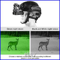 NVG10 Night Vision Goggles Monocular 6x Zoom IP66 For Helmet Hunting Observation