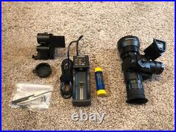 NVG10 Night Vision Monocular with Wide-Angle Lens and GoodniteGear mount