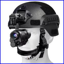 NVG20 Helmet Night Vision Monocular Wide View 40° 940nm IR WIFI Digital Starligh