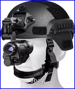 NVG20 Helmet Night Vision Monocular Wide View 40° 940nm IR WIFI Digital Starligh